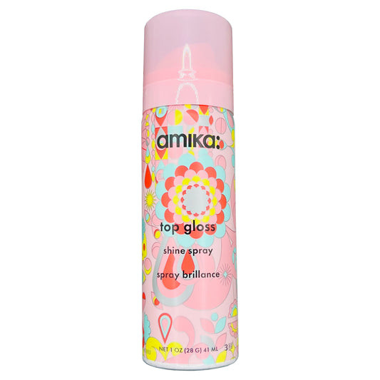 amika: | top gloss hair shine spray [1.0 oz]