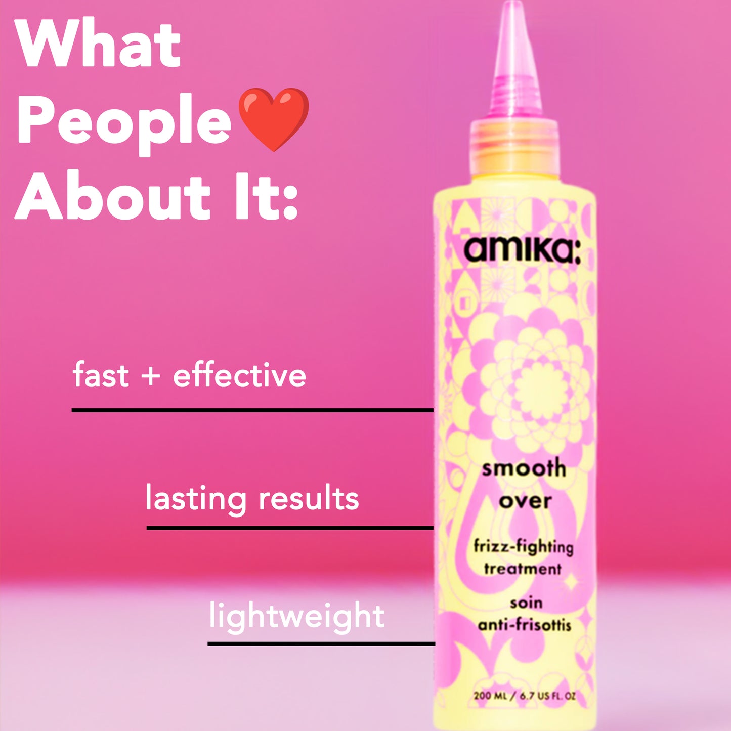 amika: | smooth over frizz-fighting treatment mask [6.7 oz]