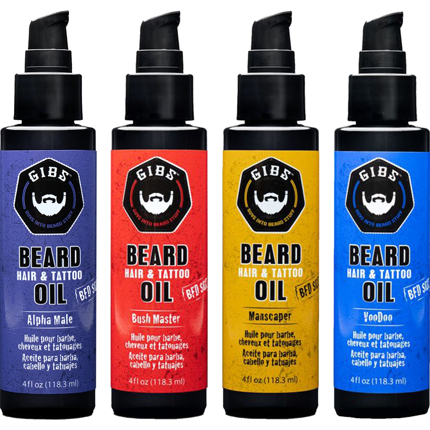 GIBS | Beard, Hair & Tattoo Oil [4.0 oz]