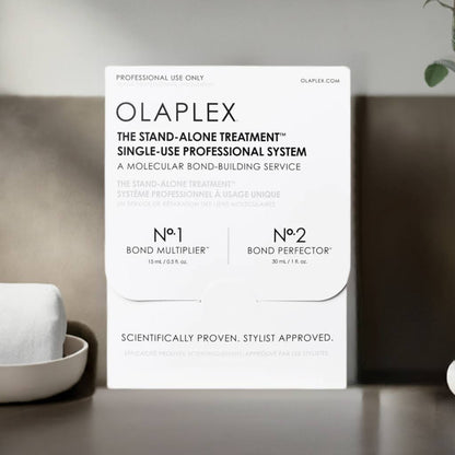 Olaplex | No 1 Bond Multiplier + No 2 Bond Perfector Stand Alone Professional Hair Treatment