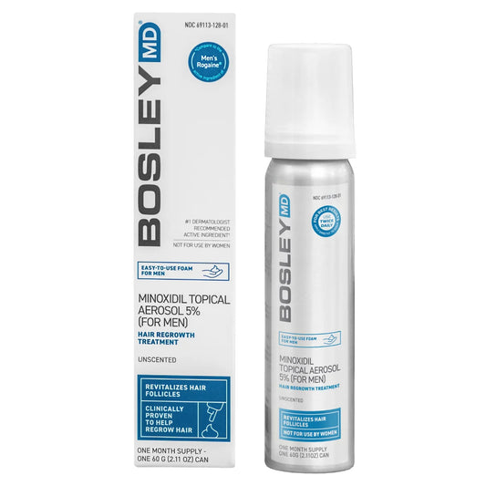 BosleyMD | Men's Hair Regrowth Foam [5% Minoxidil]