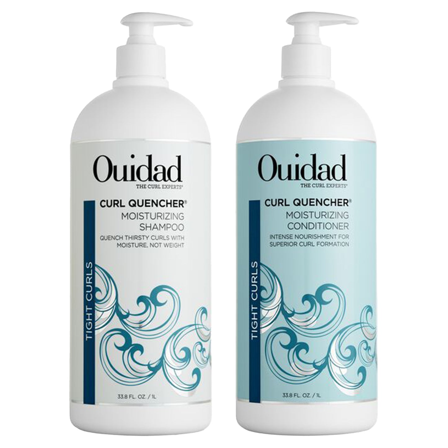 Ouidad | Curl Quencher Shampoo + Conditioner Duo [33.8 oz]