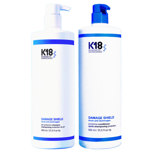 K18 | Damage Shield Protective Shampoo & Conditioner Duo [31.5 oz]