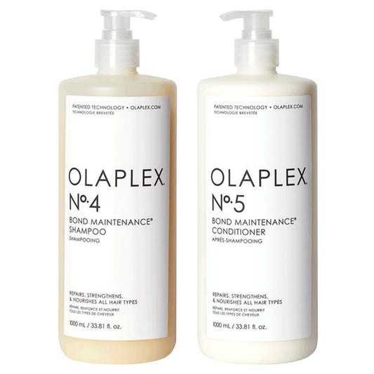 Olaplex | No 4 Bond Maintenance Shampoo + No 5 Bond Maintenance Conditioner Duo [33.8 oz]