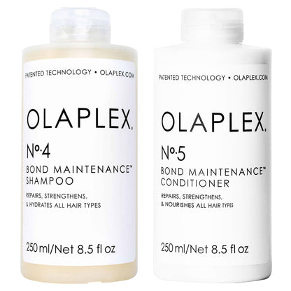 Olaplex | No 4 Bond Maintenance Shampoo + No 5 Bond Maintenance Conditioner Duo [8.5 oz]