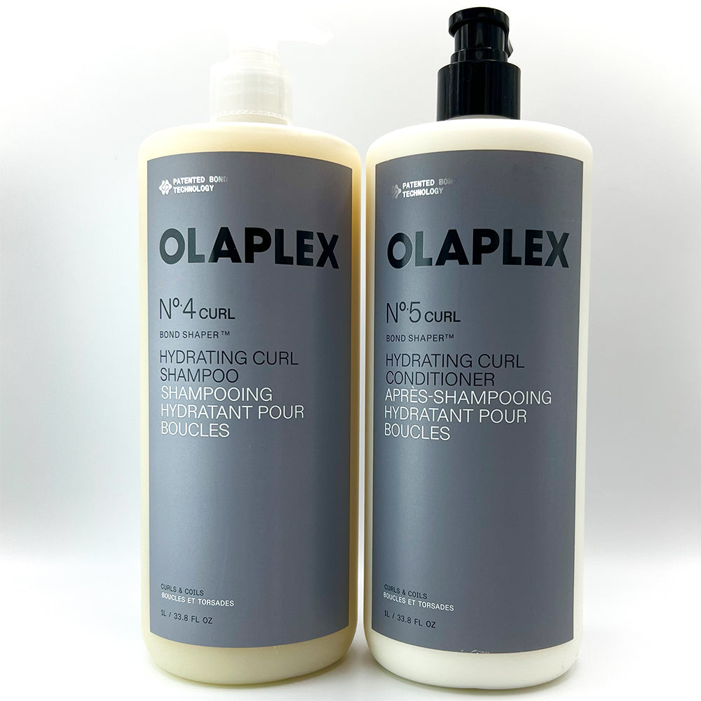 Olaplex | No 4 CURL Hydrating Shampoo + No 5 CURL Hydrating Conditioner Duo [33.8 oz]
