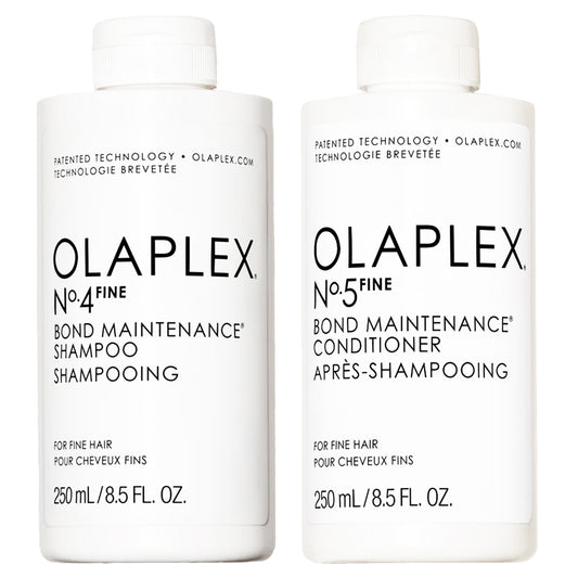 Olaplex | No 4 FINE Bond Maintenance Shampoo + No 5 FINE Bond Maintenance Conditioner [8.5 oz]