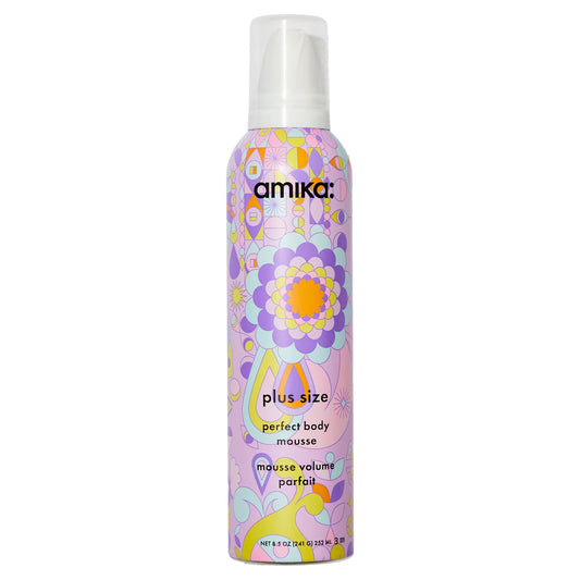 amika: | plus size perfect body mousse [8.5 oz]