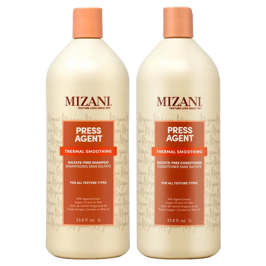 Mizani | Press Agent Shampoo + Conditioner Duo [33.8 oz]