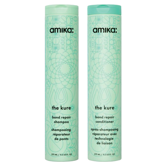 amika: | the kure bond repair shampoo + conditioner duo [9.2 oz]