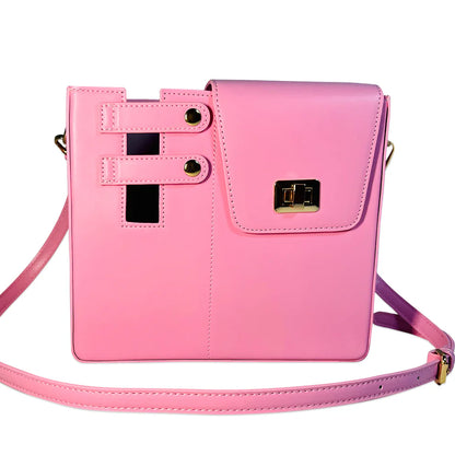 Tumbler Crossbody Bag | Pink