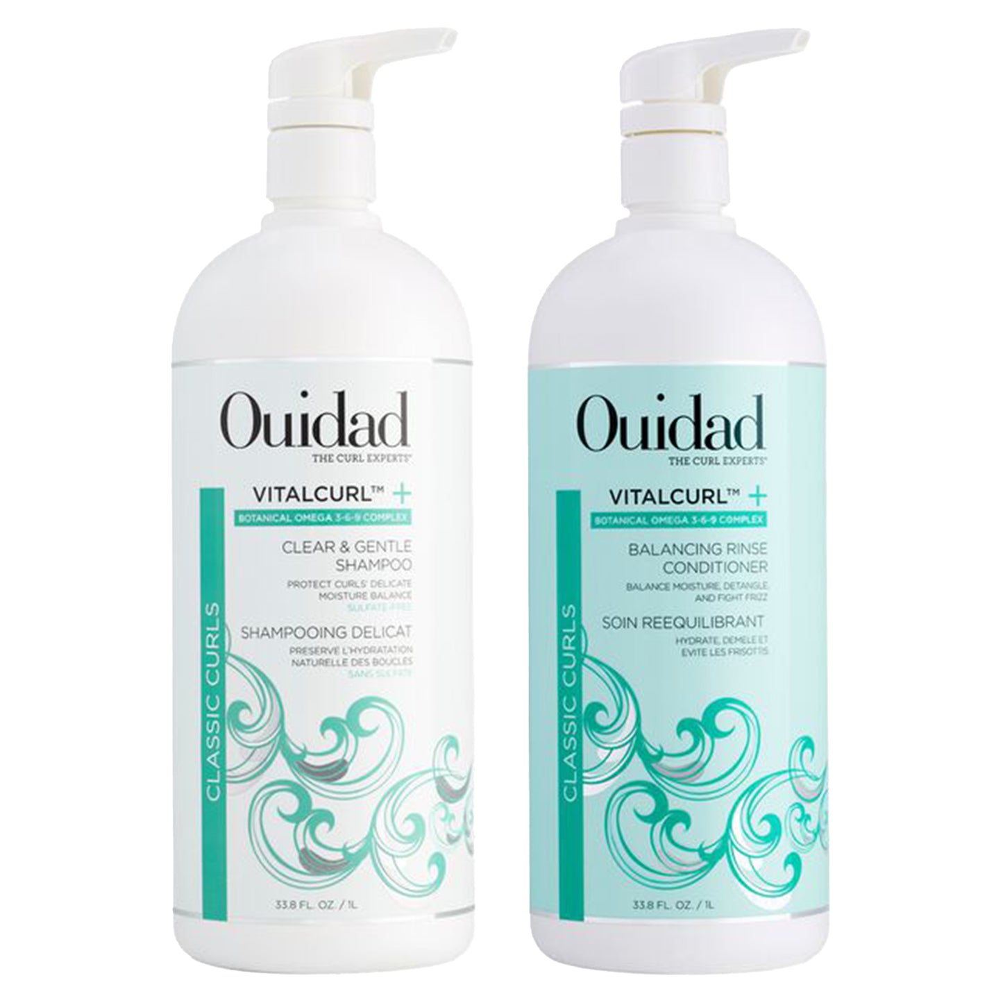 Ouidad | VitalCurl+ Shampoo + Conditioner Duo [33.8 oz]