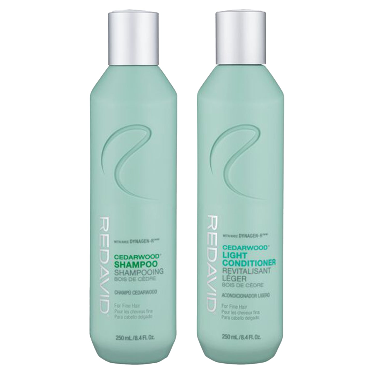 Redavid | Cedarwood Weightless Shampoo + Light Conditioner Duo [8.4 oz]