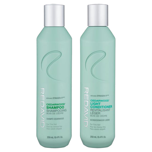 Redavid | Cedarwood Weightless Shampoo + Light Conditioner Duo [8.4 oz]