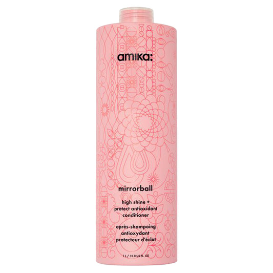 amika: | mirrorball high shine + protect antioxidant conditioner [33.8 oz]