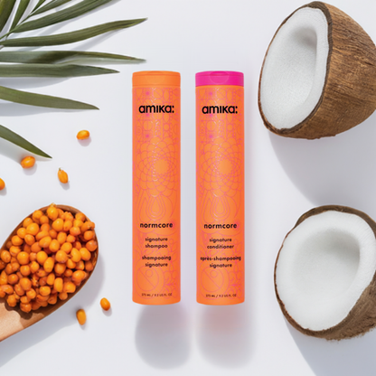 amika: | normcore signature shampoo + conditioner duo [9.2 oz]