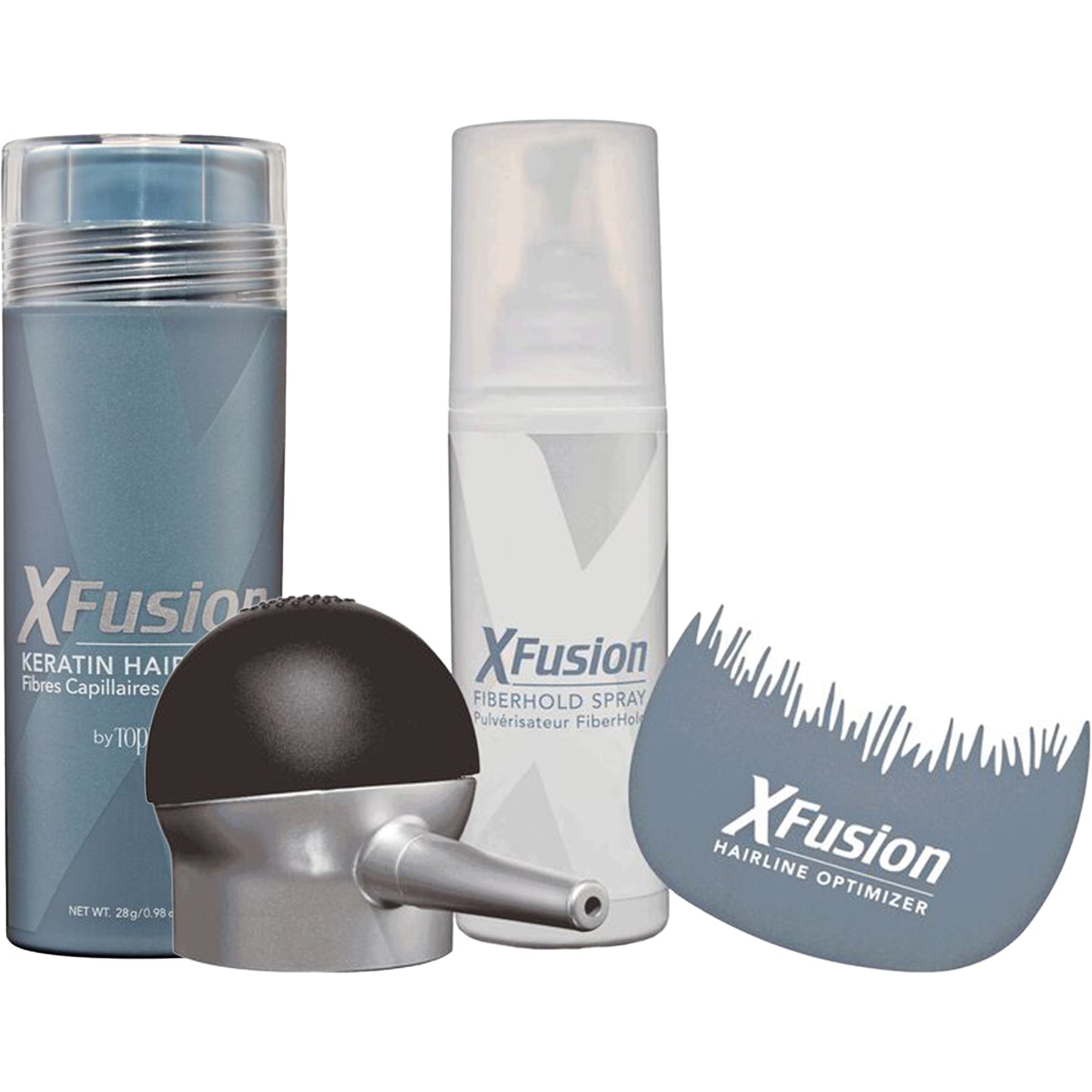 XFusion | Hair Fibers + Tool Kit Bundle