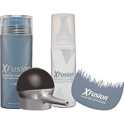 XFusion | Hair Fibers + Tool Kit Bundle