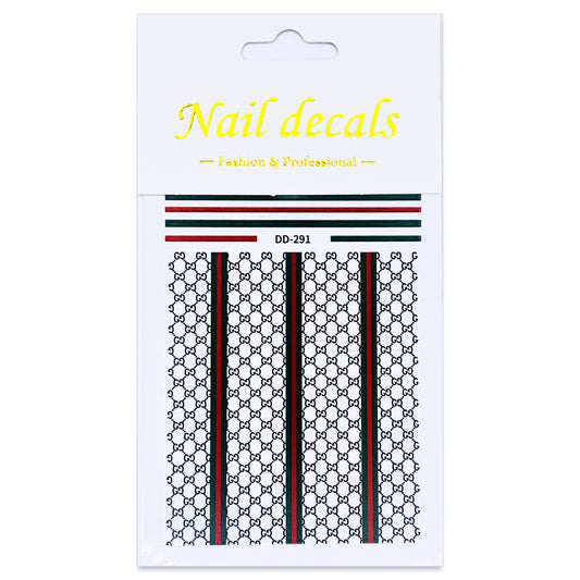 Luxury Designer Nail Decals - Designer Inspired 3 [291]