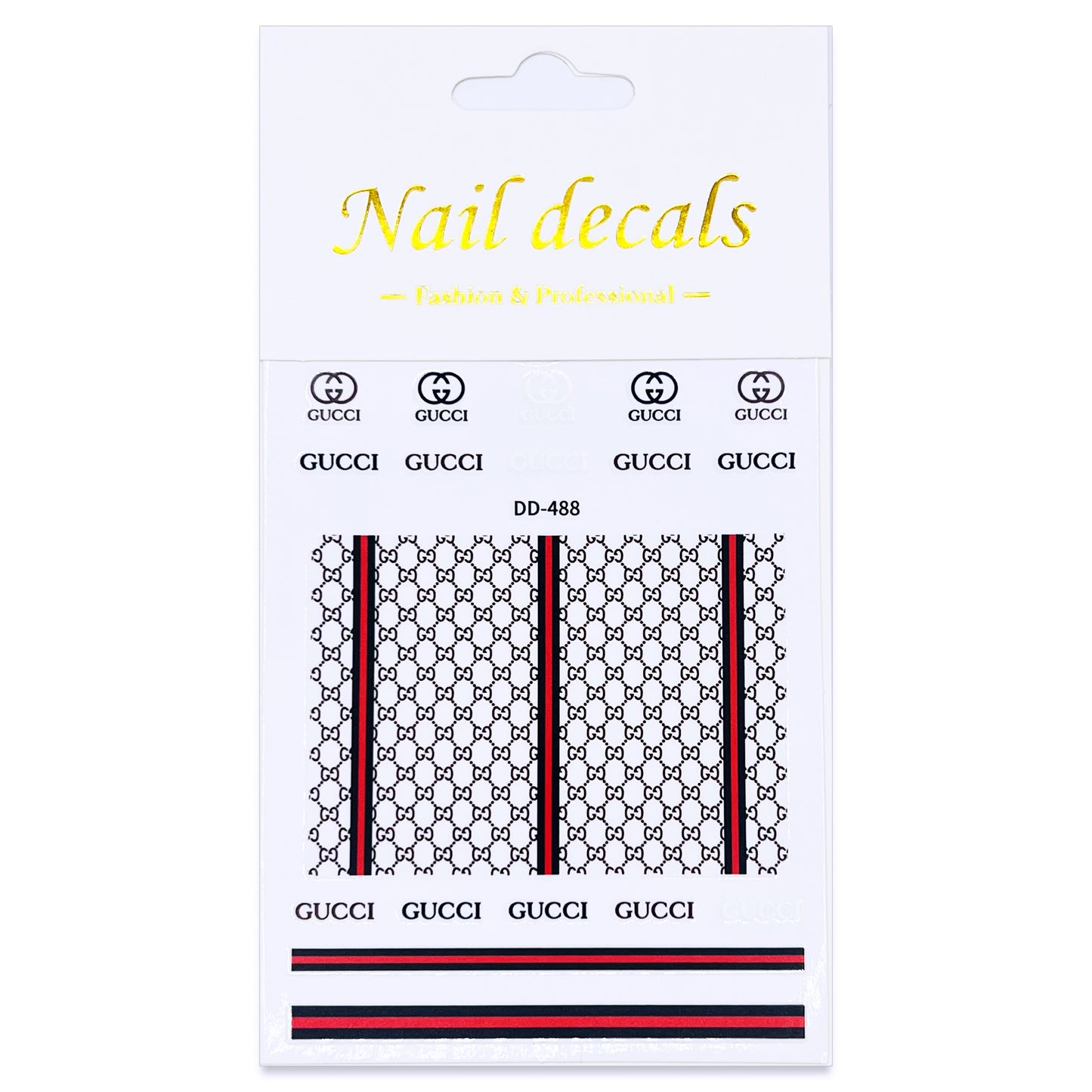 Luxury Designer Nail Decals - Designer Inspired 3 [488]