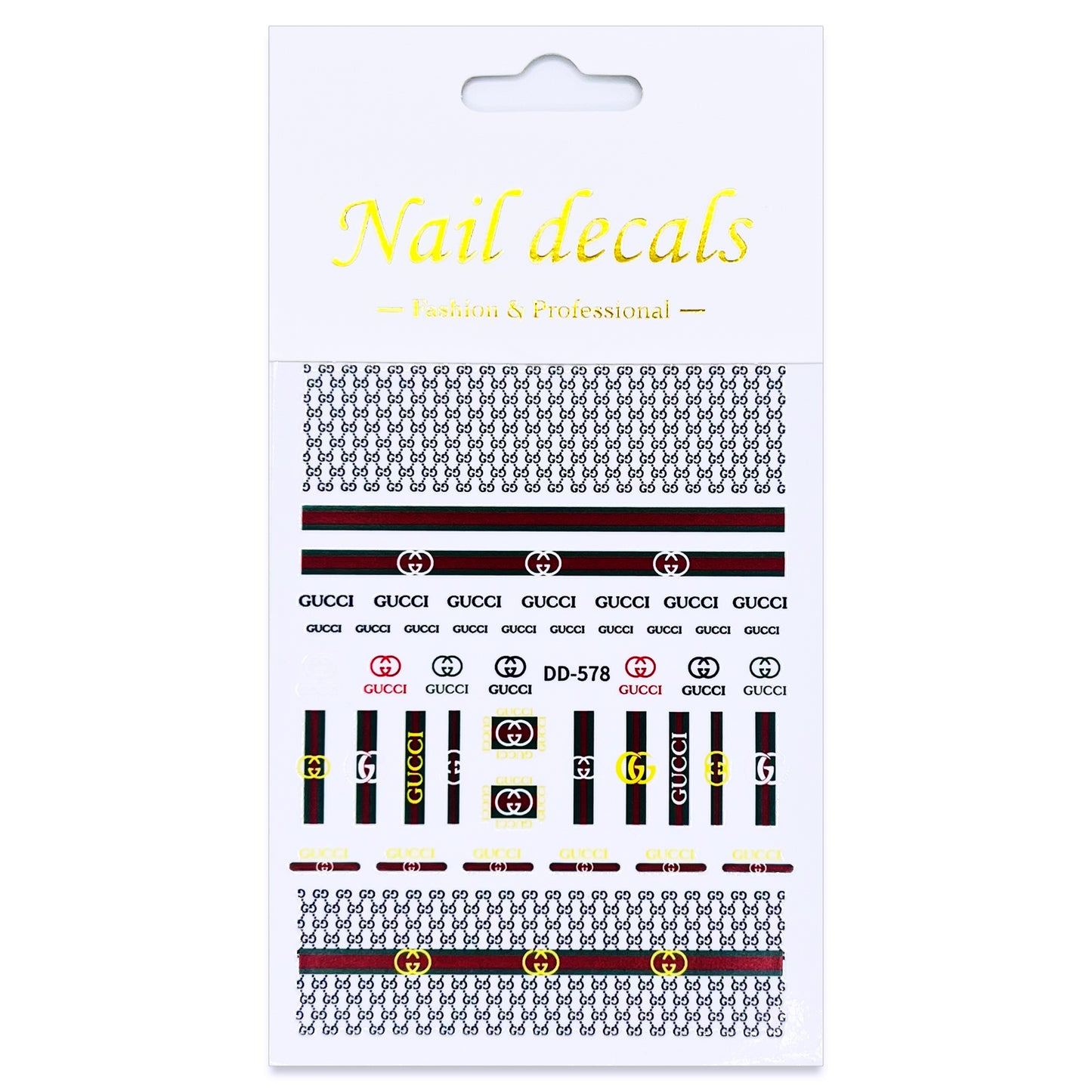 Luxury Designer Nail Decals - Designer Inspired 3 [578]