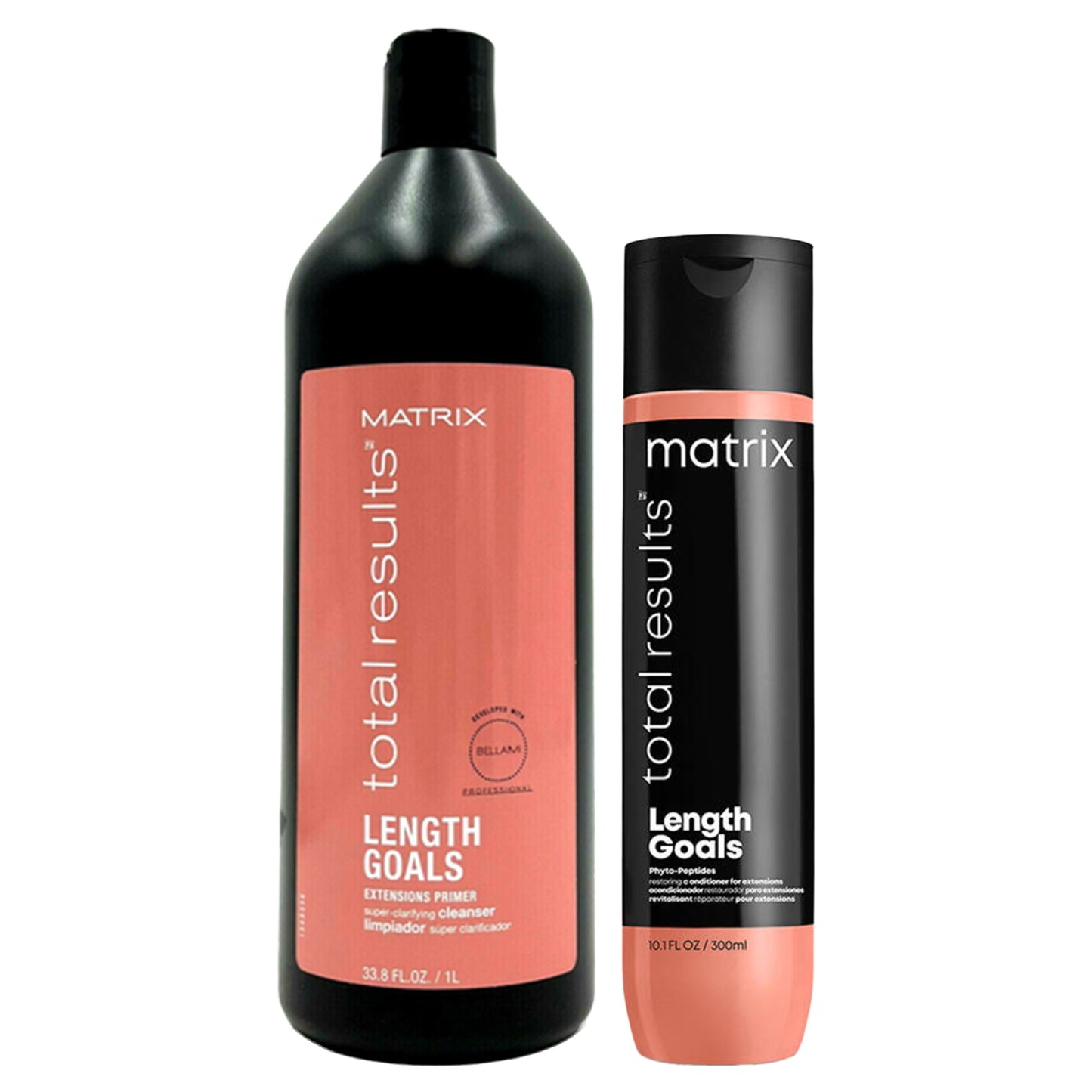 matrix | Length Goals Extension Primer [33.8 oz] + Length Goals Restoring Conditioner [10.1 oz] Duo