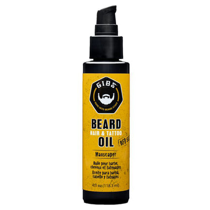 GIBS | Beard, Hair & Tattoo Oil [4.0 oz]