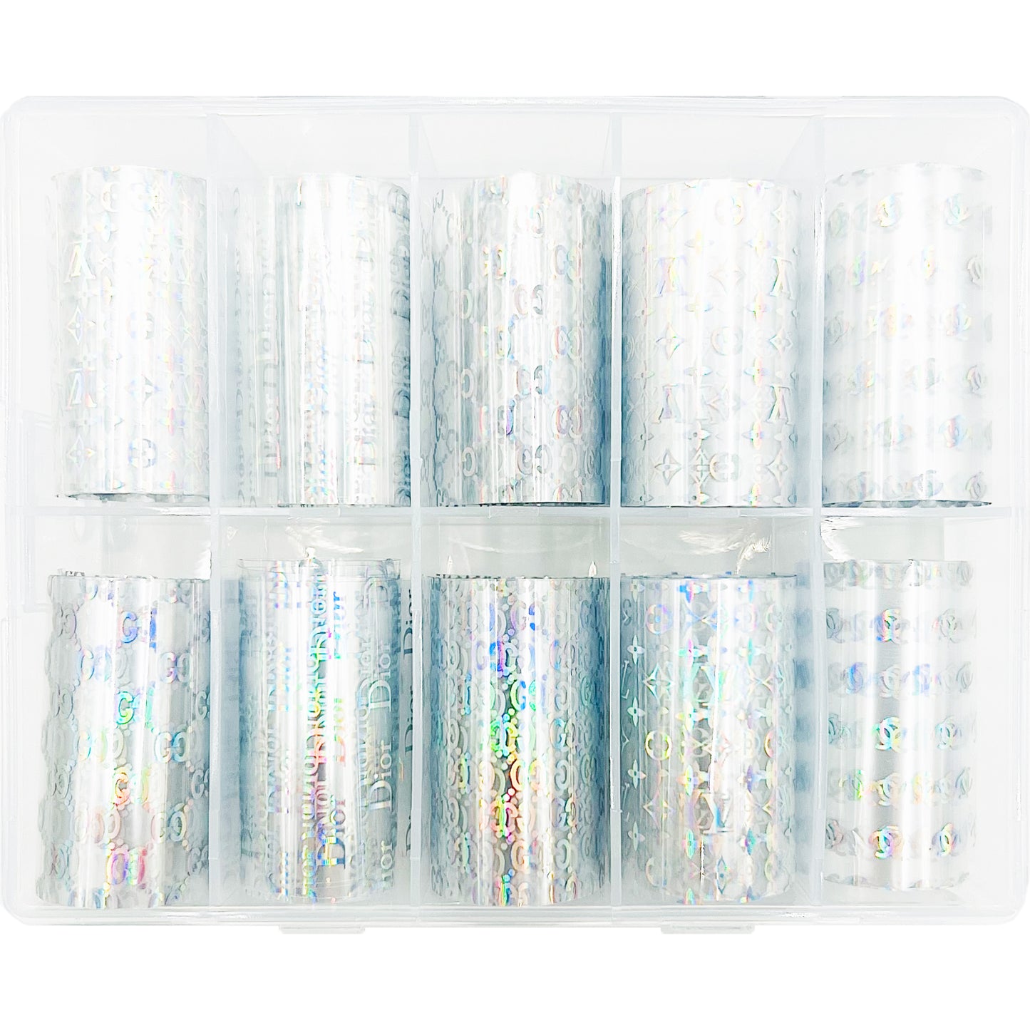 Luxury Designer Nail Foil - Designer Inspired Combo [Iridescent]