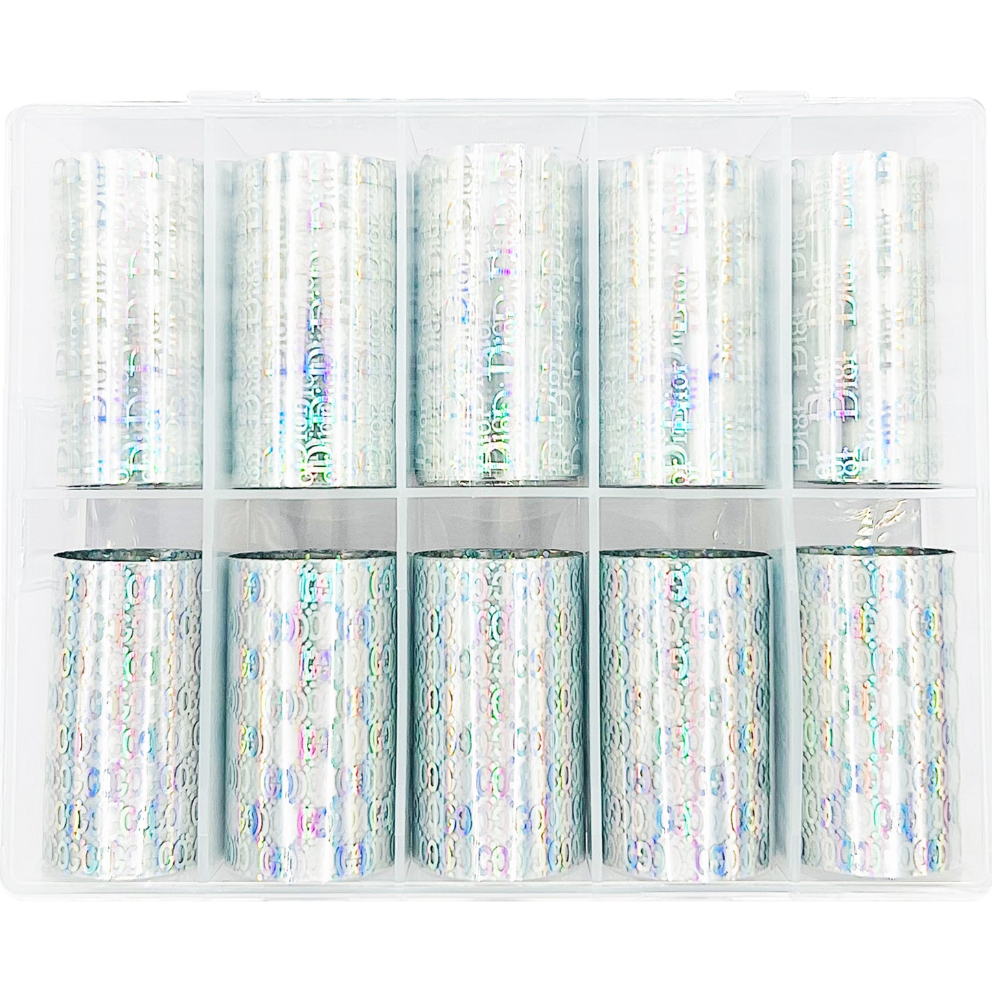 Luxury Designer Nail Foil - Designer Inspired Duo [Iridescent]