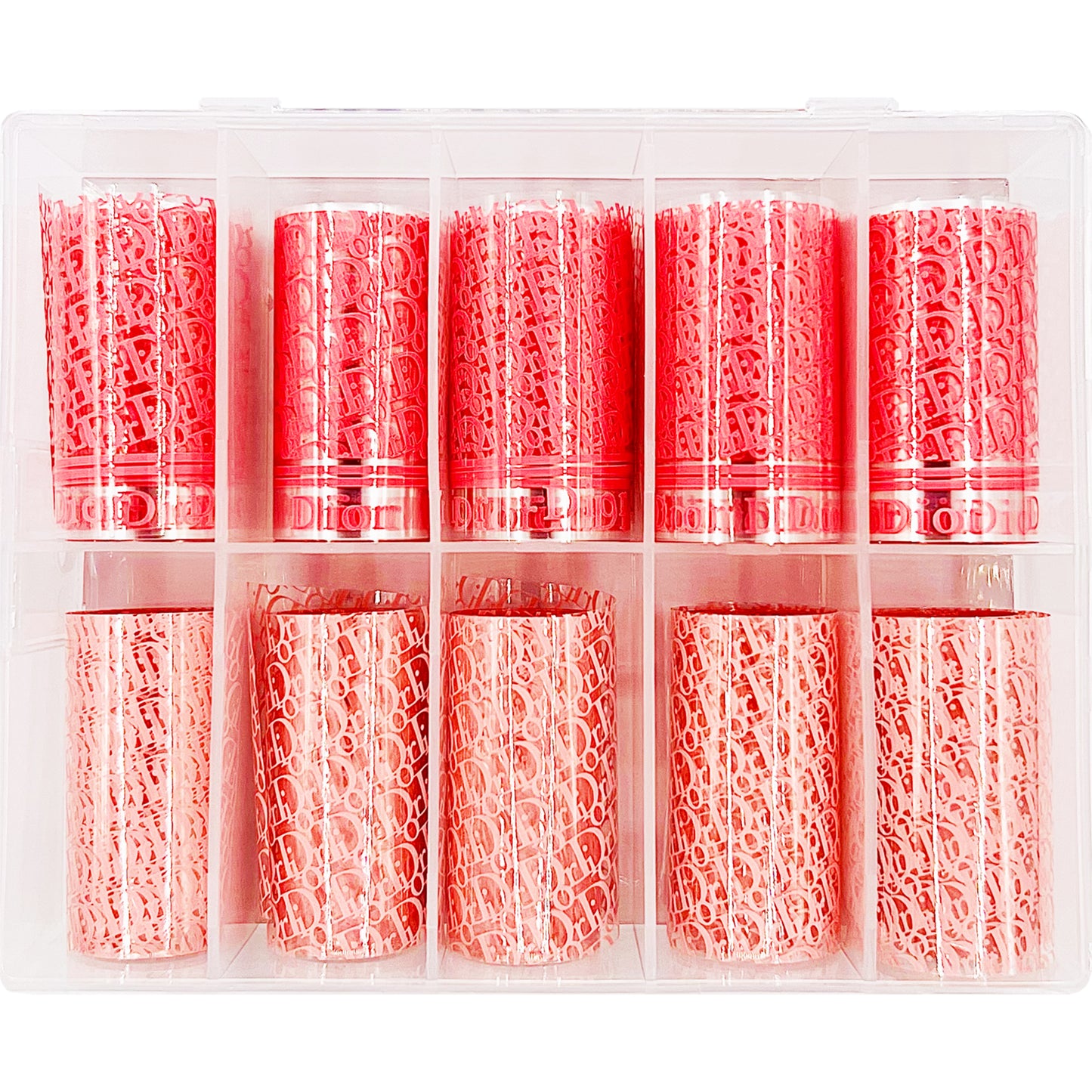 Luxury Designer Nail Foil - Designer Inspired 2 [Pink]