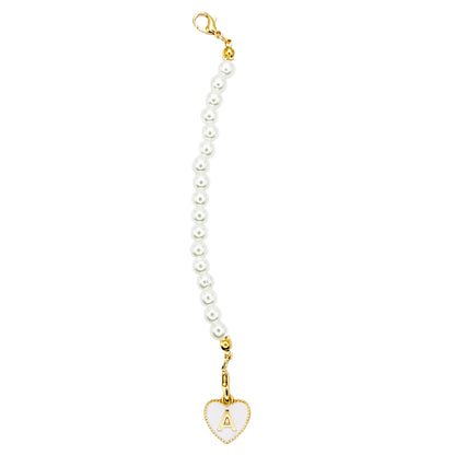 Charms | Heart + Pearls