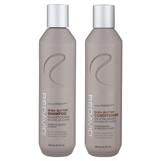 Redavid | Shea Butter Shampoo + Conditioner Duo [8.4 oz]