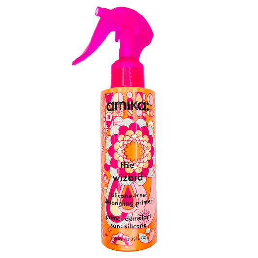 amika: | the wizard silicone-free detangling hair primer [5.0 oz]